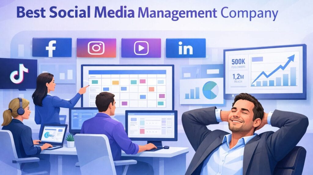 best social media management company