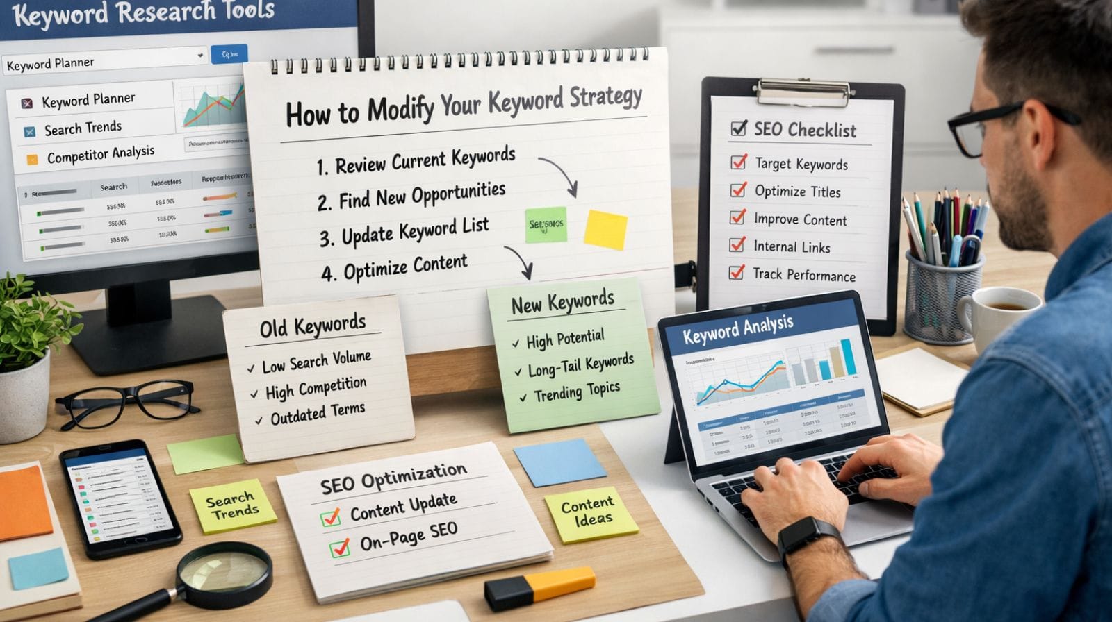 How to Modify Your Keyword Strategy