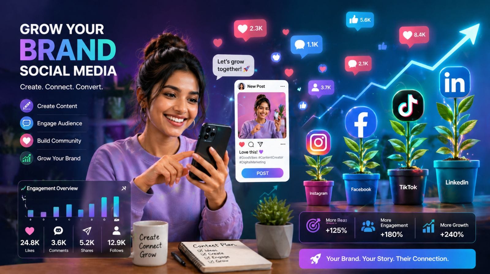 Social Media Organic Growth