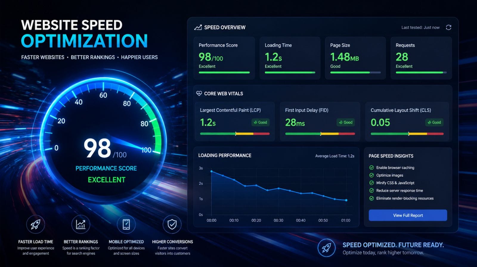 Improve Page Speed & Core Web Vitals